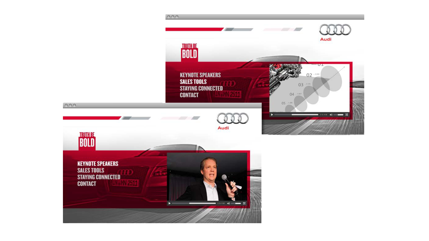 Audi Dealer Post Event Website