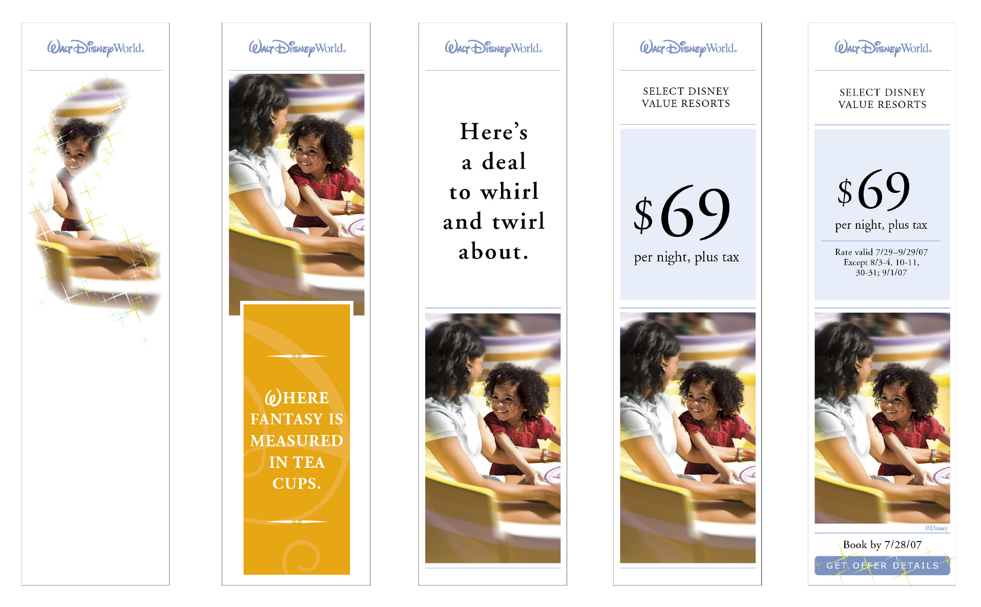 Disney Web Banner - Mad Tea Party