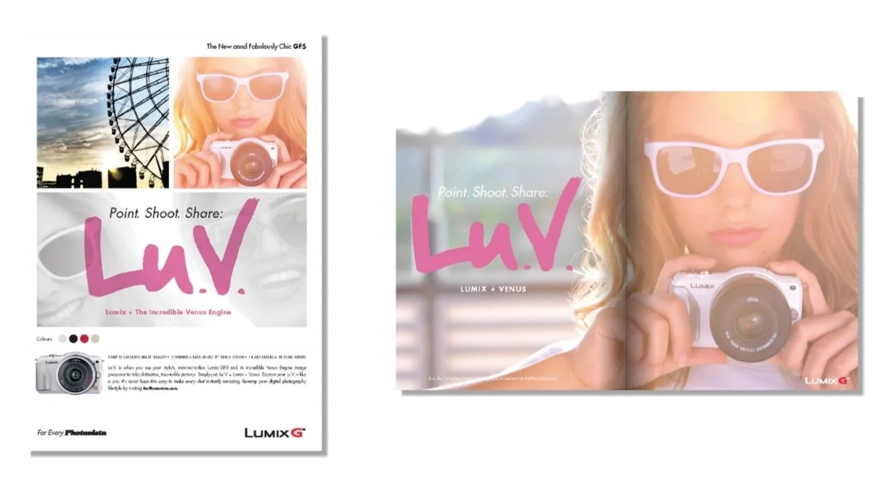 GF5 Print Single and Double Page Spread